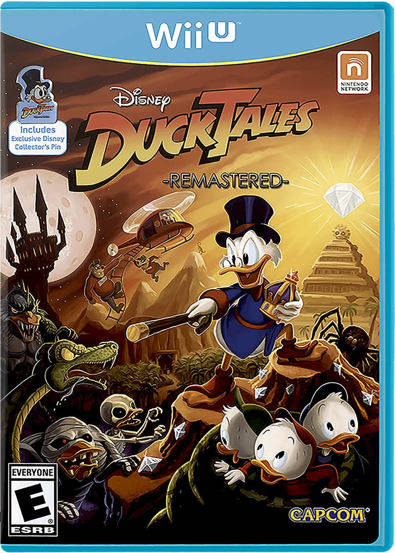 DuckTales Remastered box art for Wii U